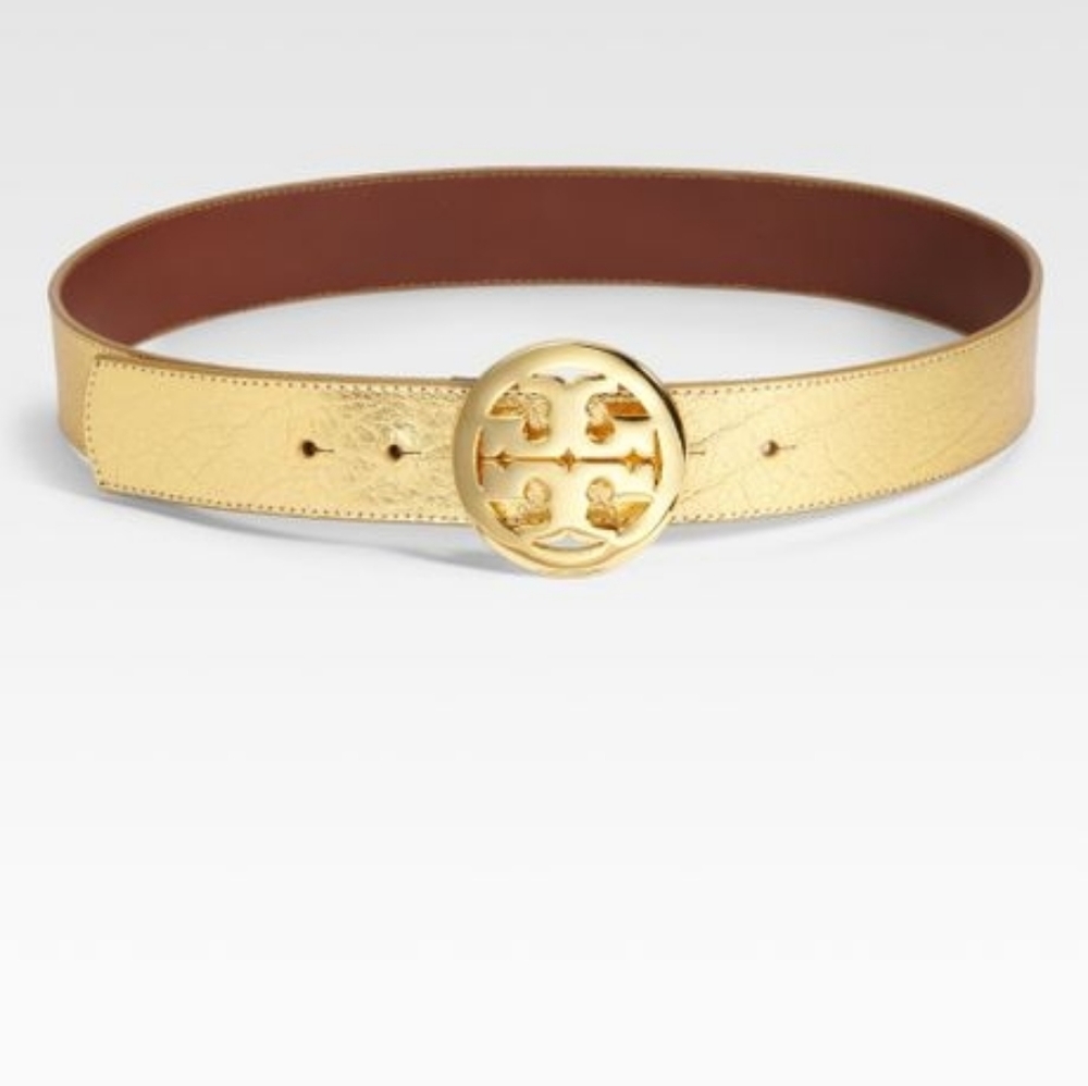 COPY - Tory Burch Classic Logo Leather Belt